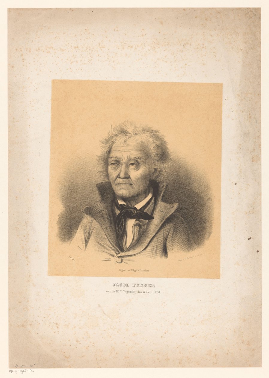 Volt Jacob portréja alkotó: Anonymous