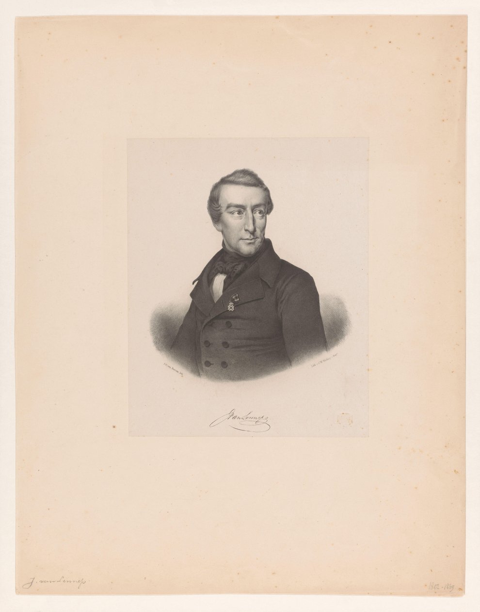 Jacob van Lennep portréja alkotó: Anonymous