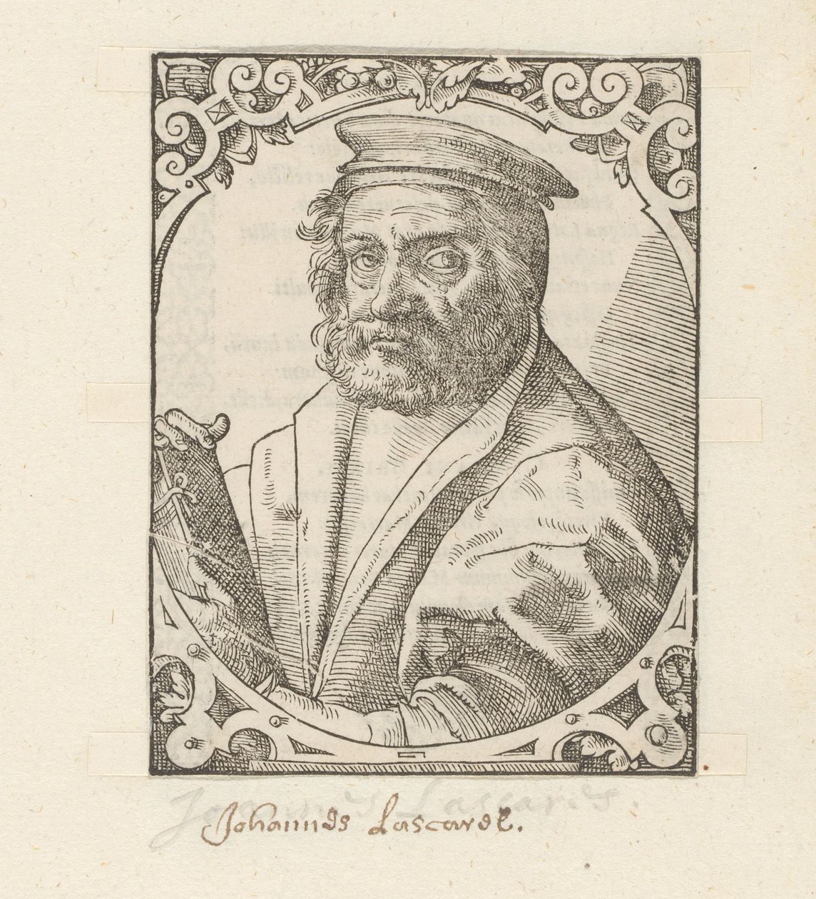 Johannes Lascaris portréja alkotó: Anonymous
