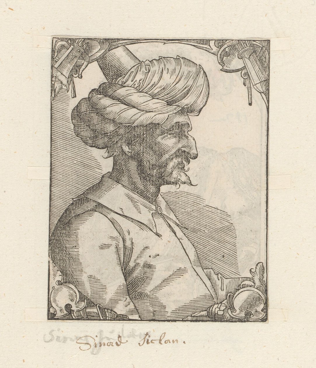 Porter van Koca Sinan Pasha alkotó: Anonymous