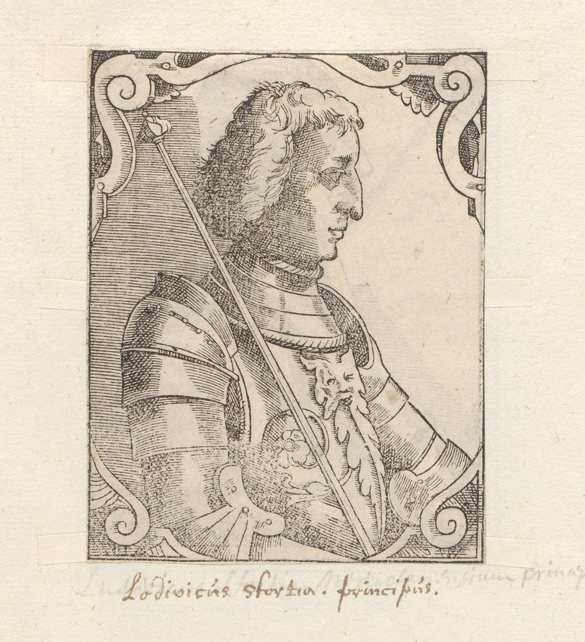 Ludovico Sforza portréja alkotó: Anonymous