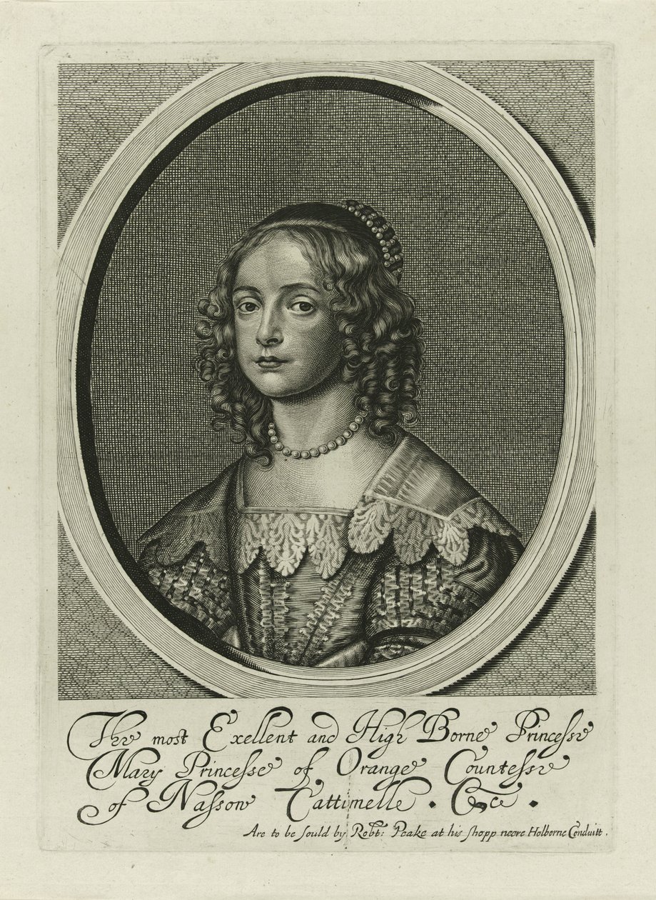 Maria Henrietta Stuart portréja alkotó: Anonymous