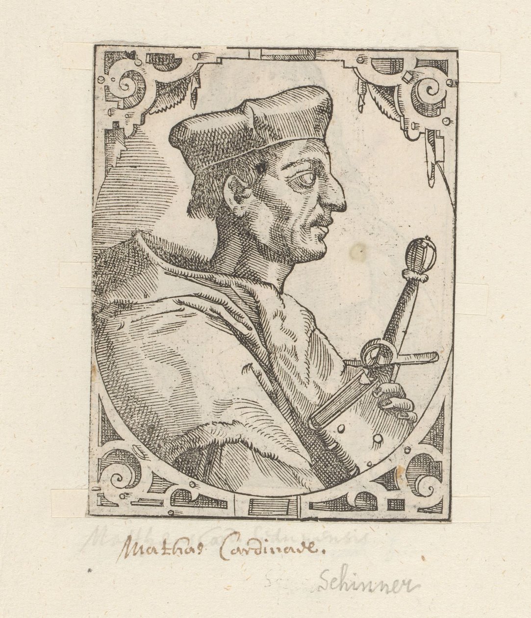 Matthäus Schiner portréja alkotó: Anonymous