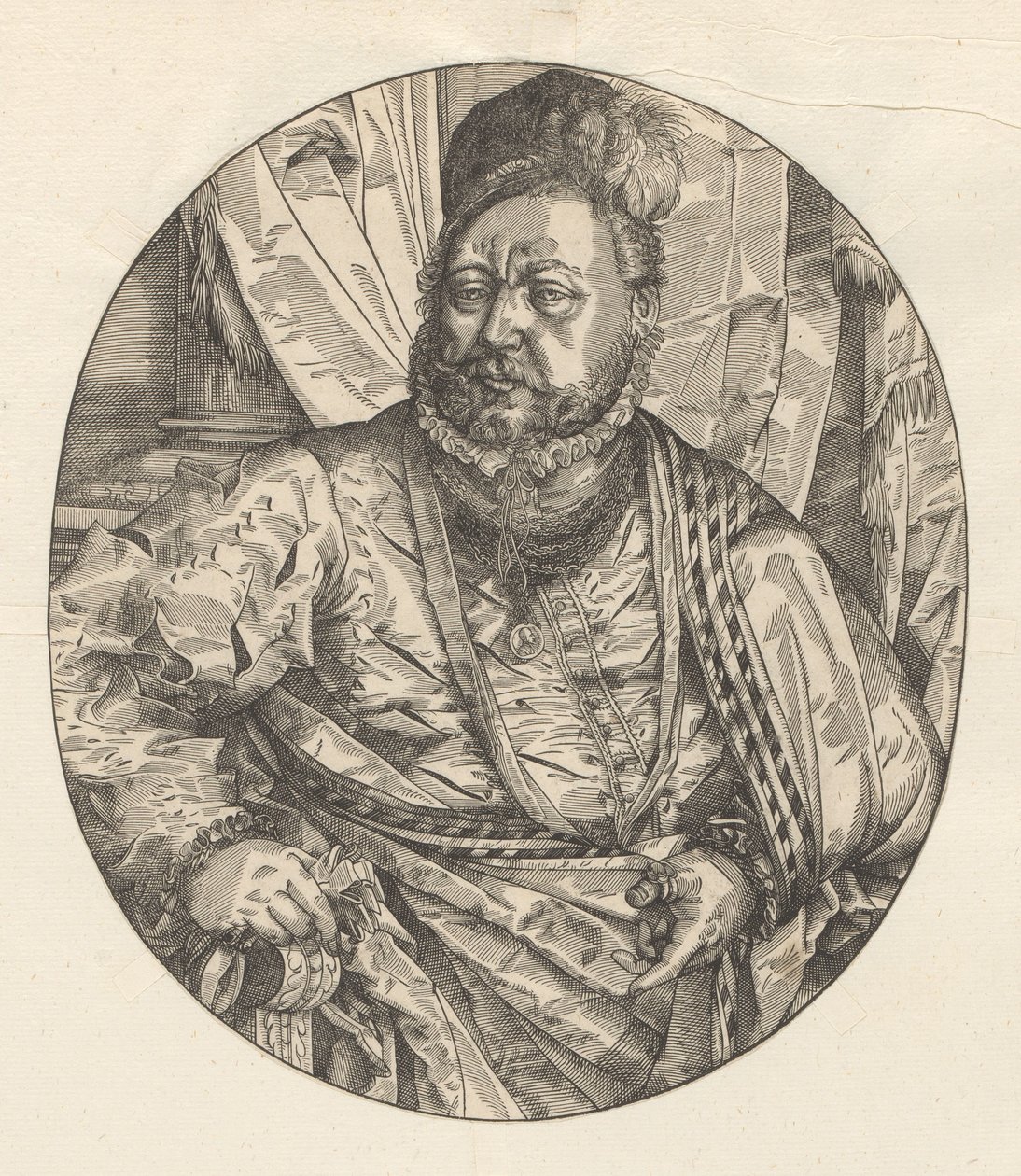 Otto Heinrich Schwarzenberg portréja alkotó: Anonymous