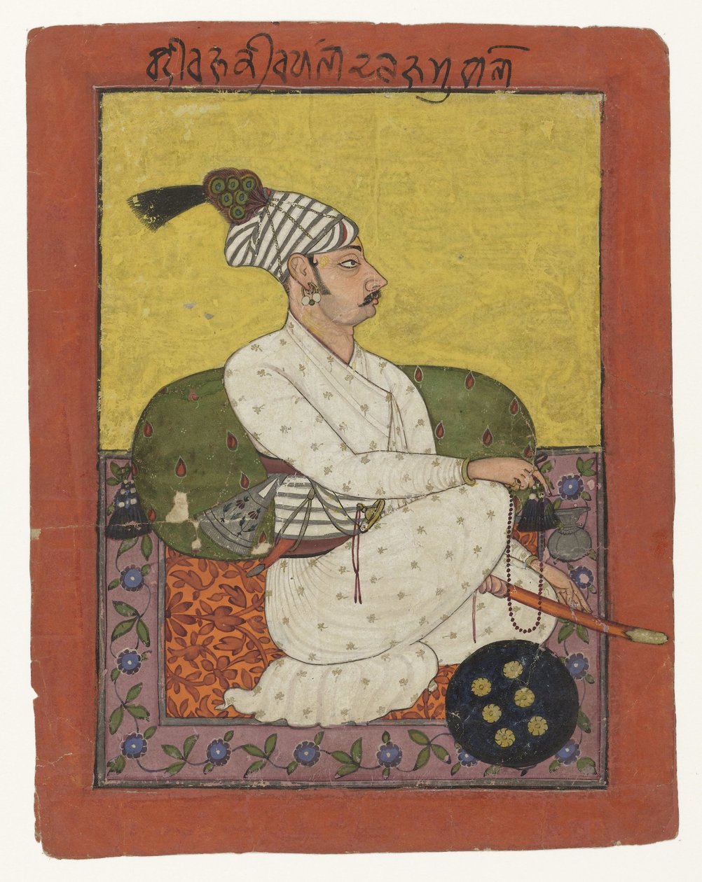 Portré Van Raja Kirpal Dev Van Bahu (Dzsammu) alkotó: Anonymous