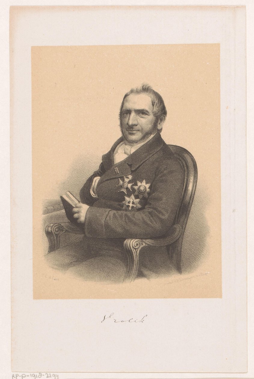 Willem Cornelis Ackersdijck portréja alkotó: Anonymous