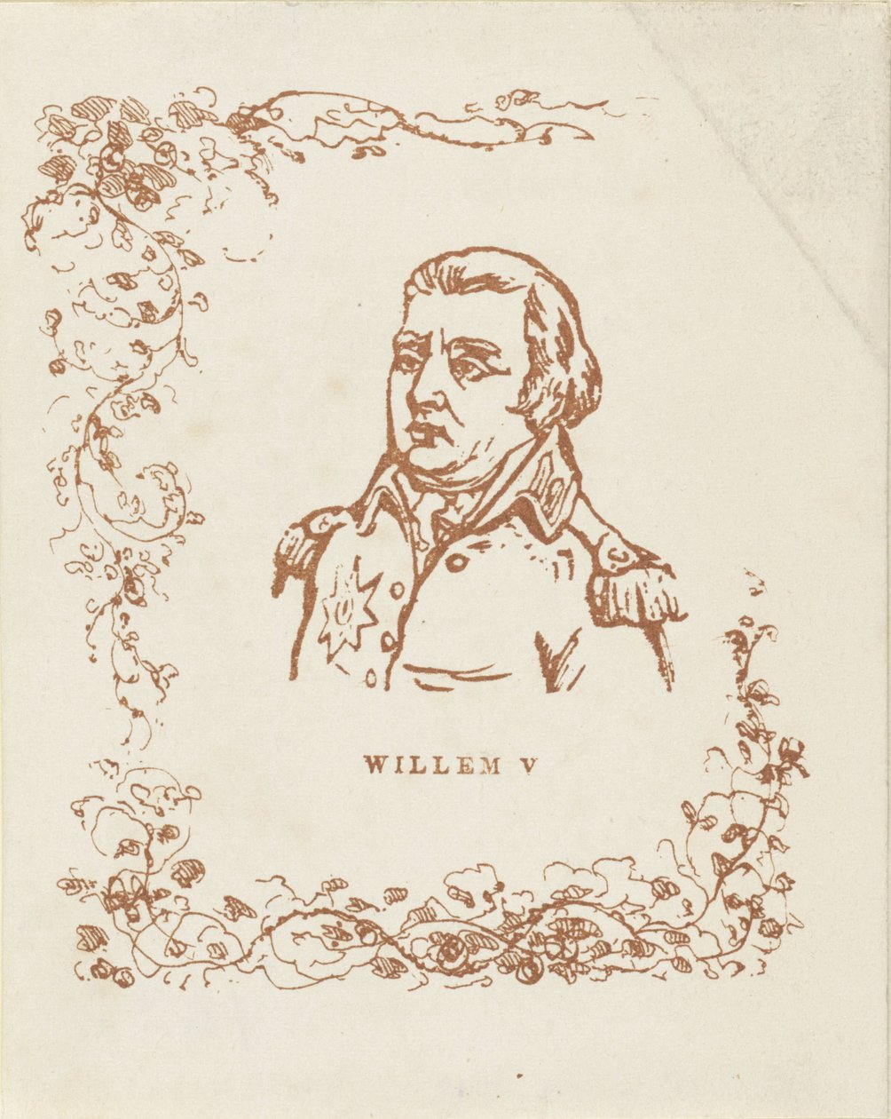 V. Vilmos, Orange-Nassau hercegének portréja alkotó: Anonymous