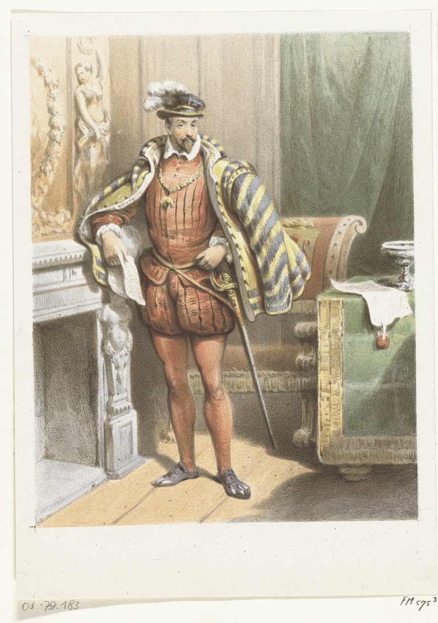Állandó nemes portréja, 1572 körül alkotó: Anonymous