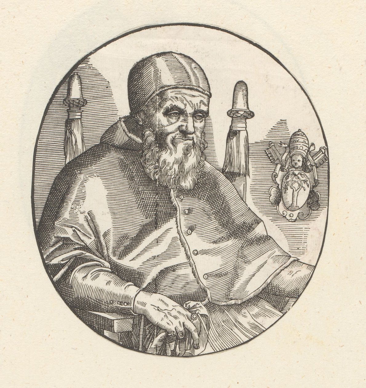 Julius pápa portréja II alkotó: Anonymous