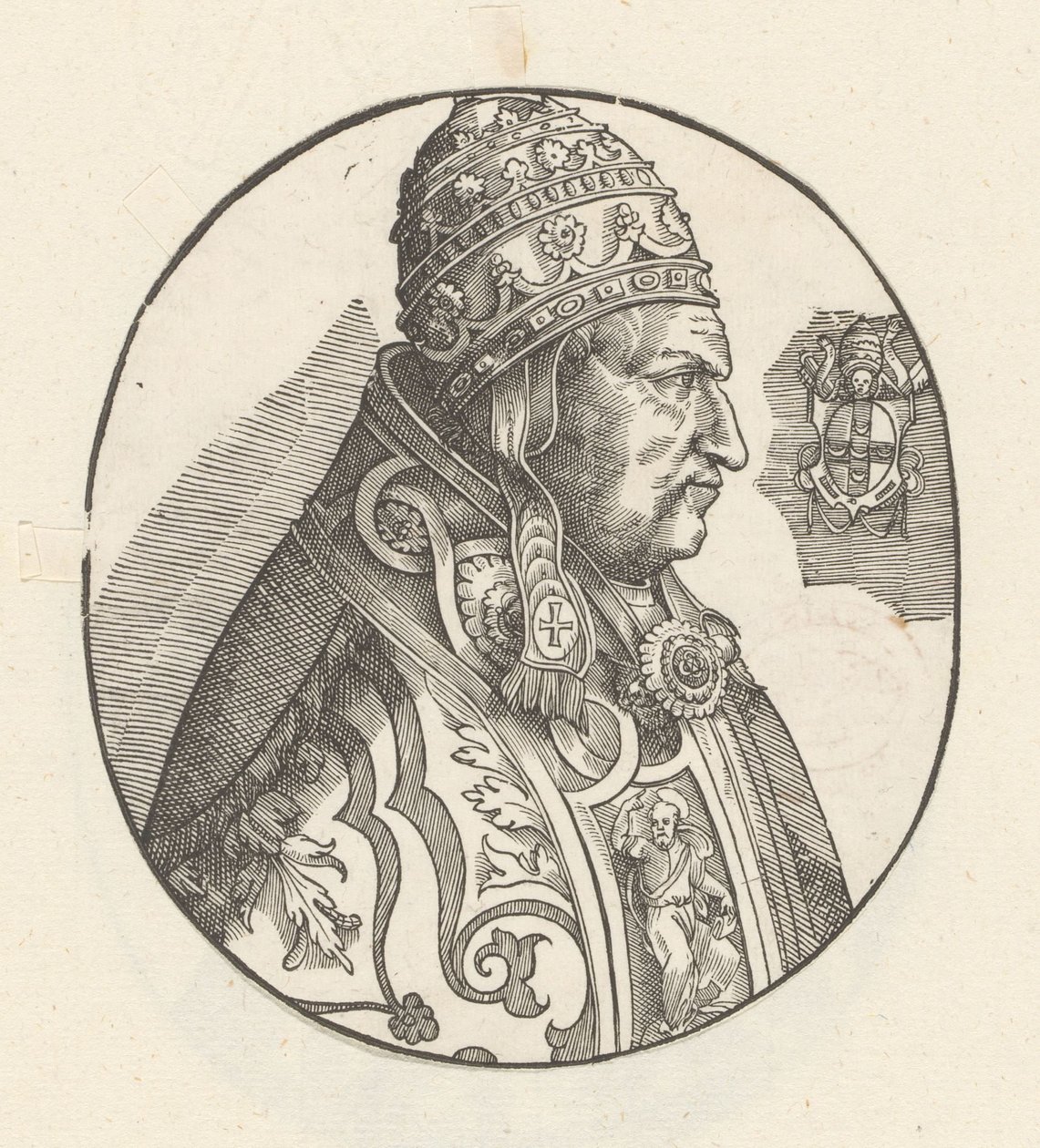 Portré van Paus Pius II alkotó: Anonymous