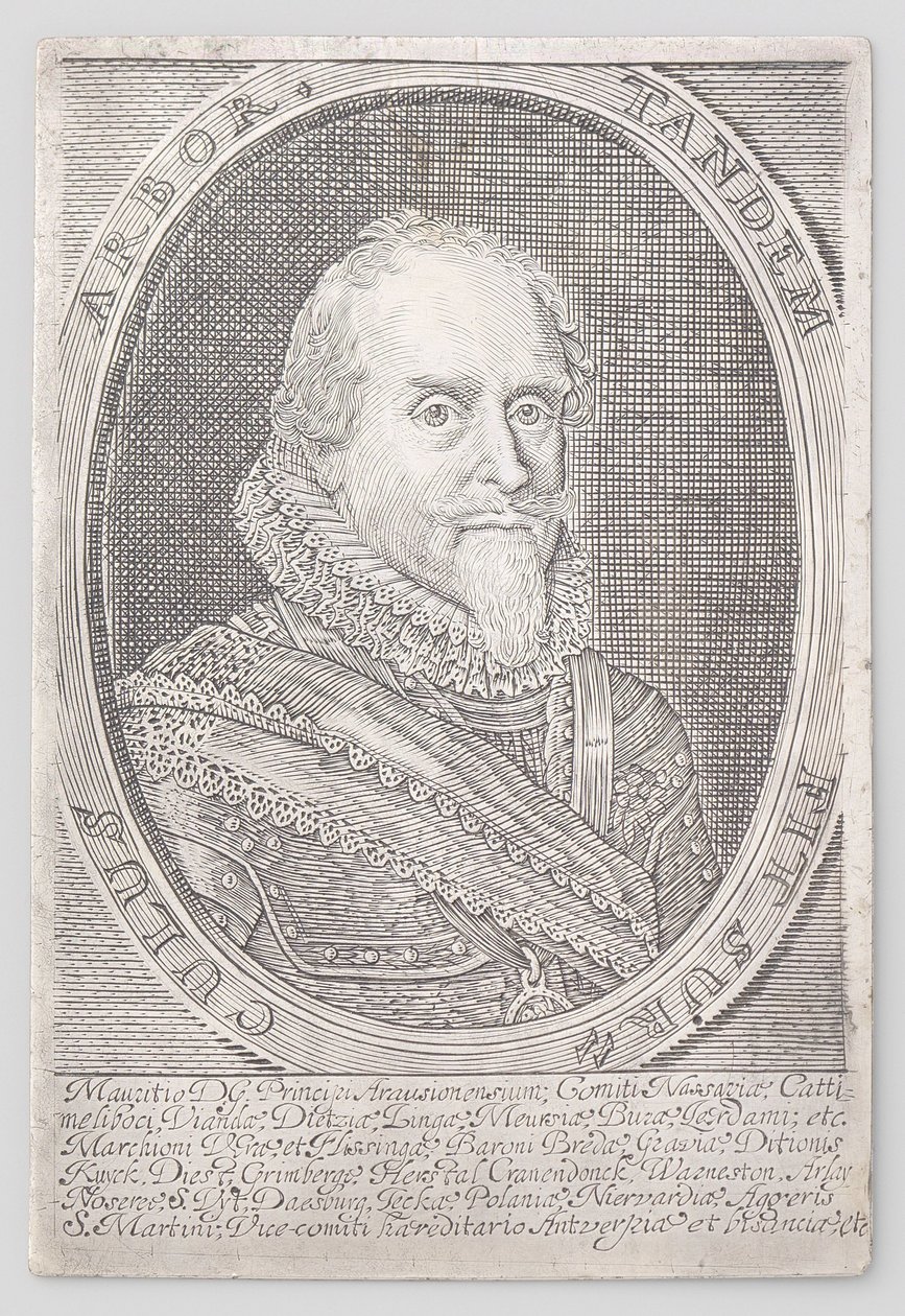 Maurice nassaui herceg portréja alkotó: Anonymous