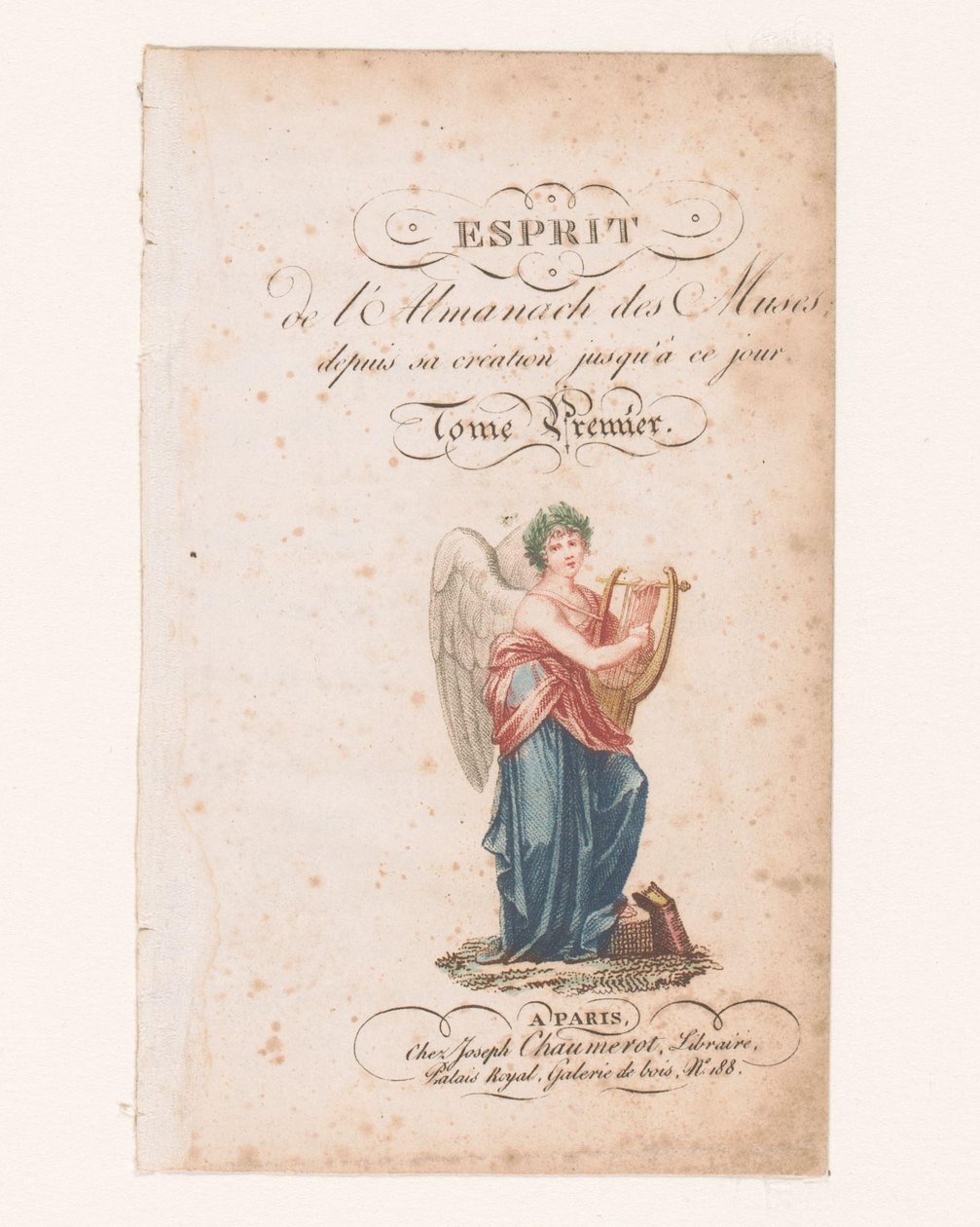 Költészet Címlap: René de Chazet, L