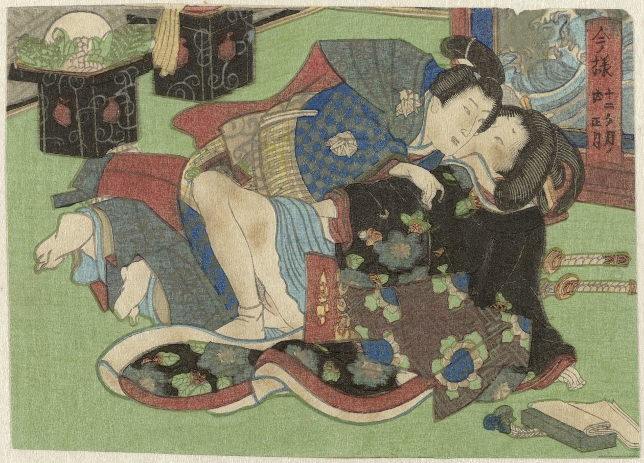 Shogatsu, de eerste maand Imayô jûni kagetsu no uchi (sorozat címe) alkotó: Anonymous