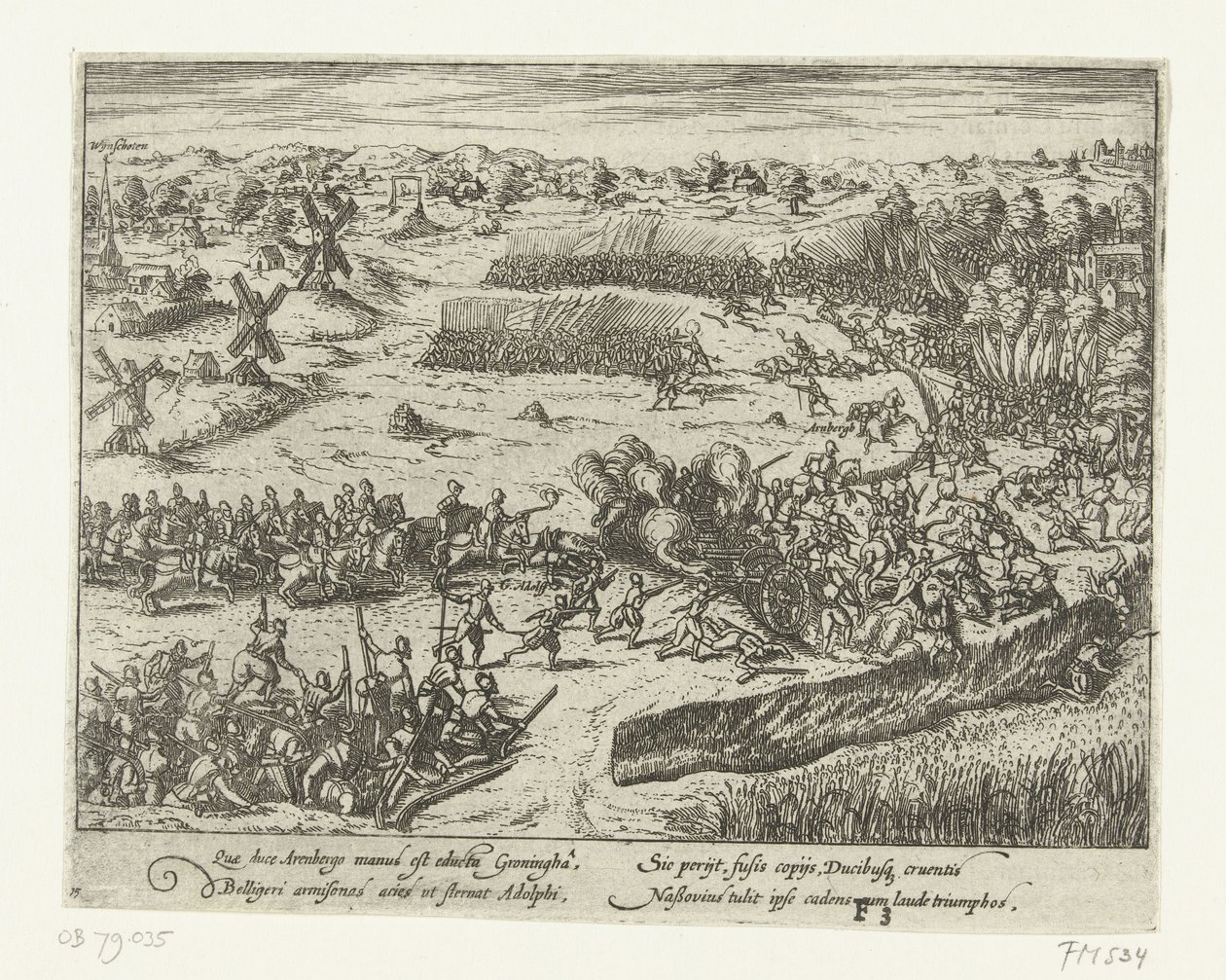 Heiligerlee-i csata, 1568 alkotó: Anonymous