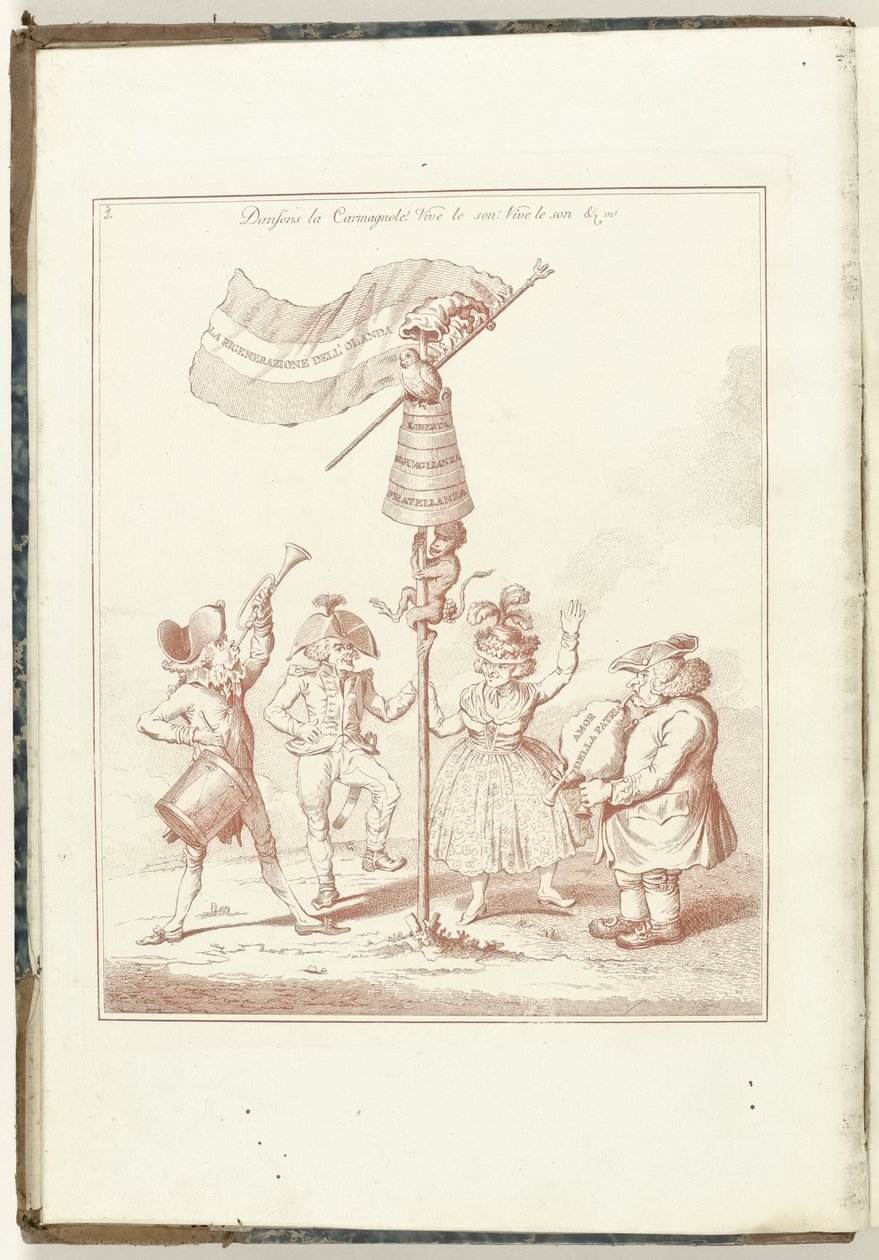 Titelprent furgon-sorozat: Hollandia megújulása, 1795 Hollandia megújulása (cím az objektumon) Hollandia Regenerata (olasz kopie) (sorozat címe) Hollandia újjászületése: tükör minden újjászületett nép számára (a sorozat címe a tárgyon) alkotó: Anonymous