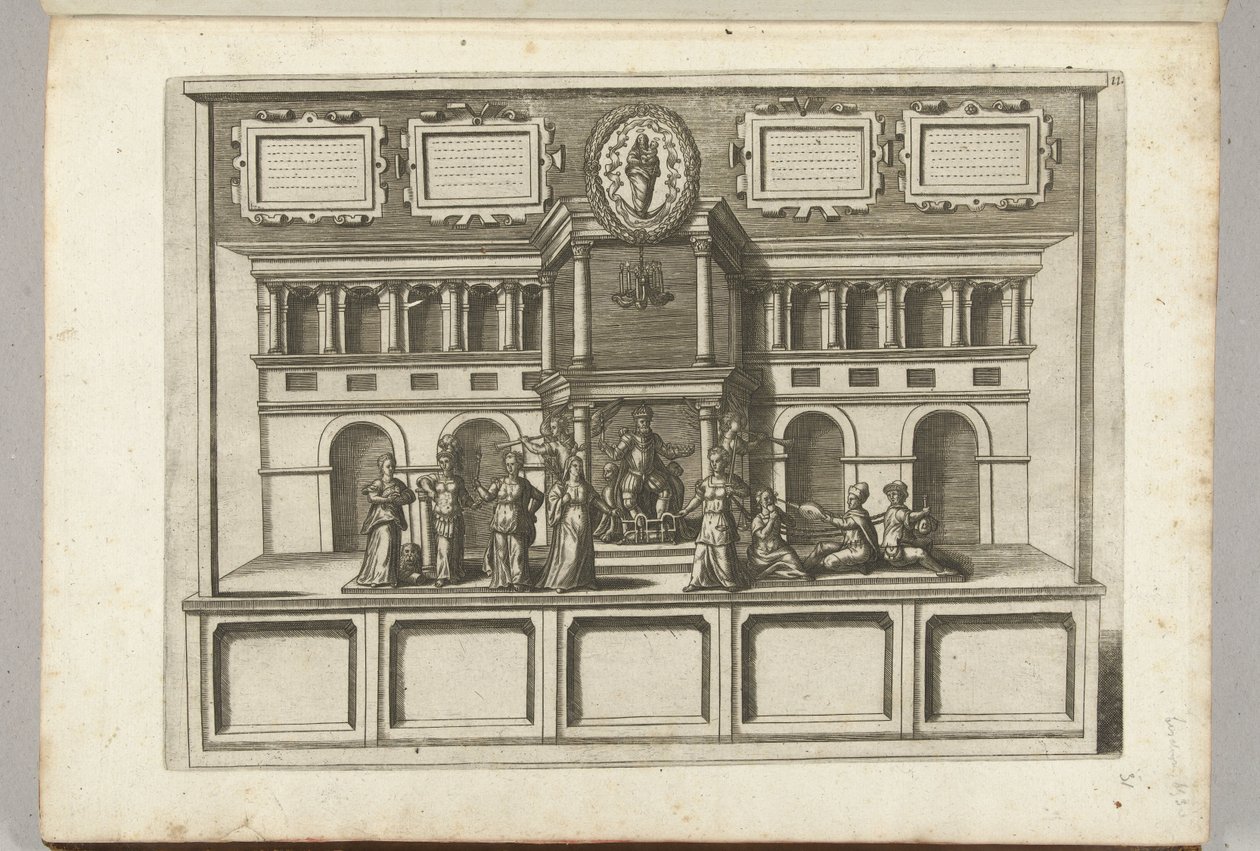 Erények és gonoszságok Színháza, 1594 alkotó: Anonymous