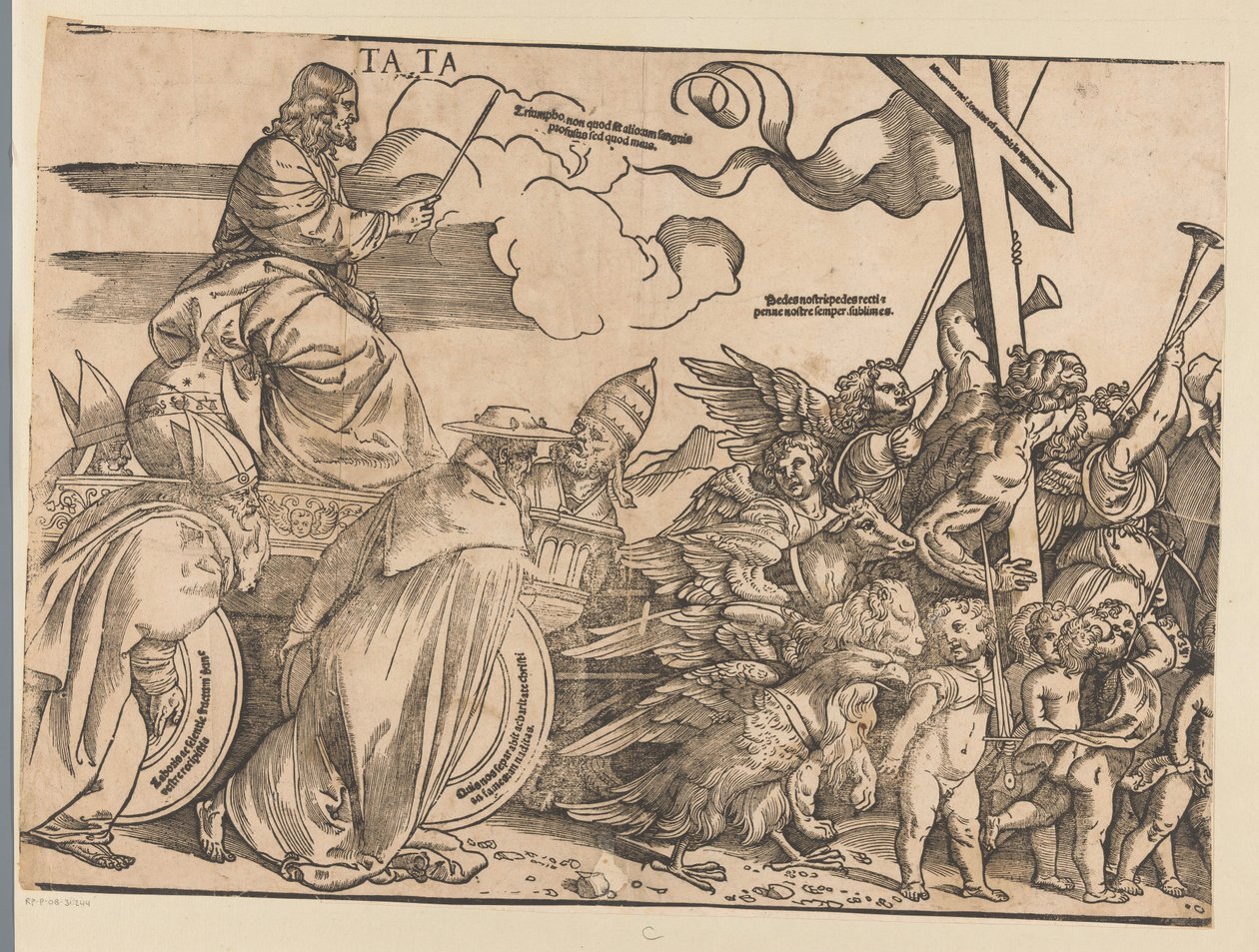 Krisztus diadala (harmadik rész) alkotó: Anonymous