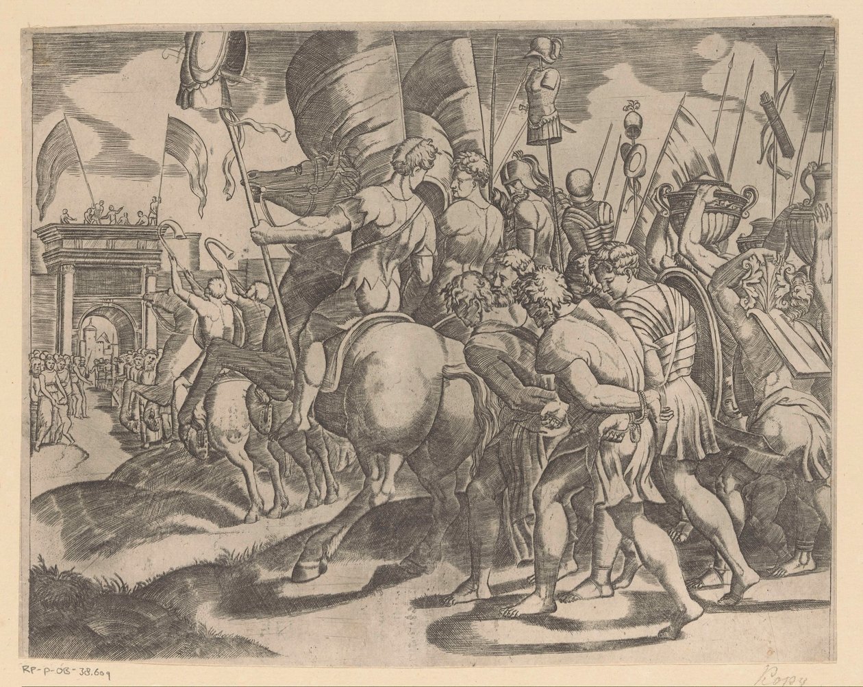 Triomf van Scipio alkotó: Anonymous