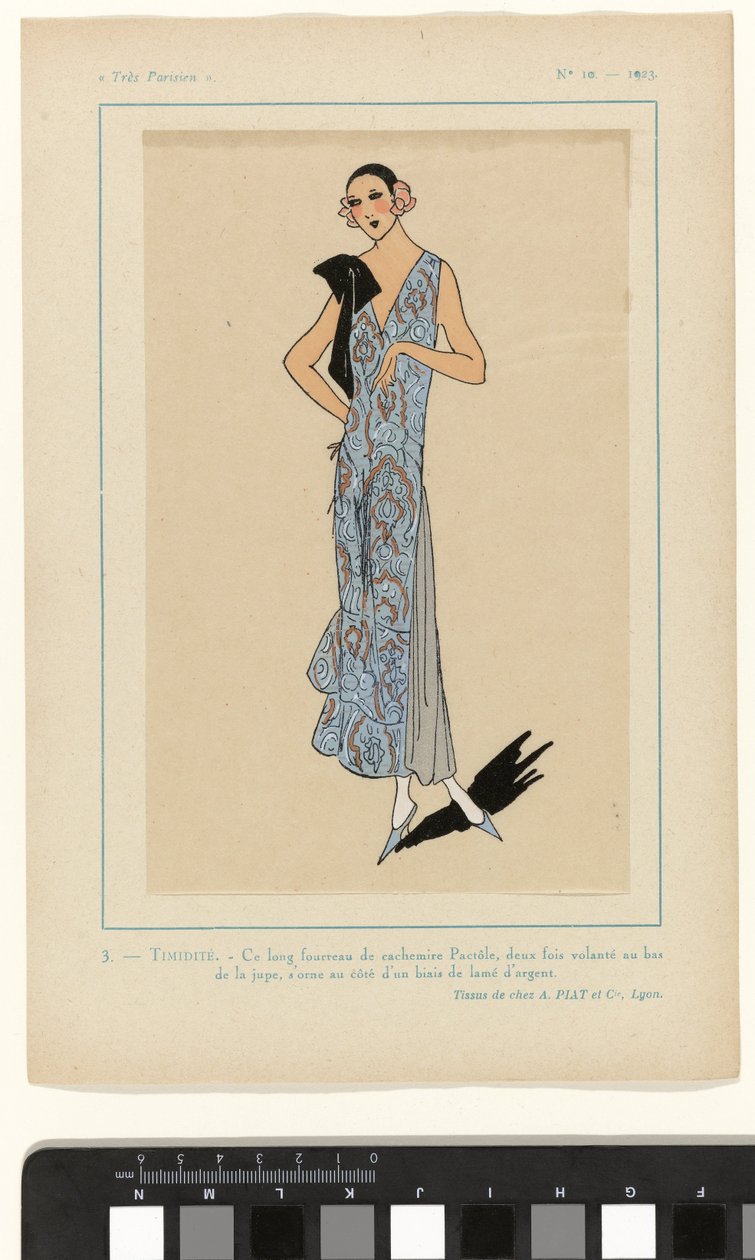 Nagyon párizsi, 1923, 10. sz.: 3.- SZÉNSÉG. - Ez a hosszú tok... alkotó: Anonymous