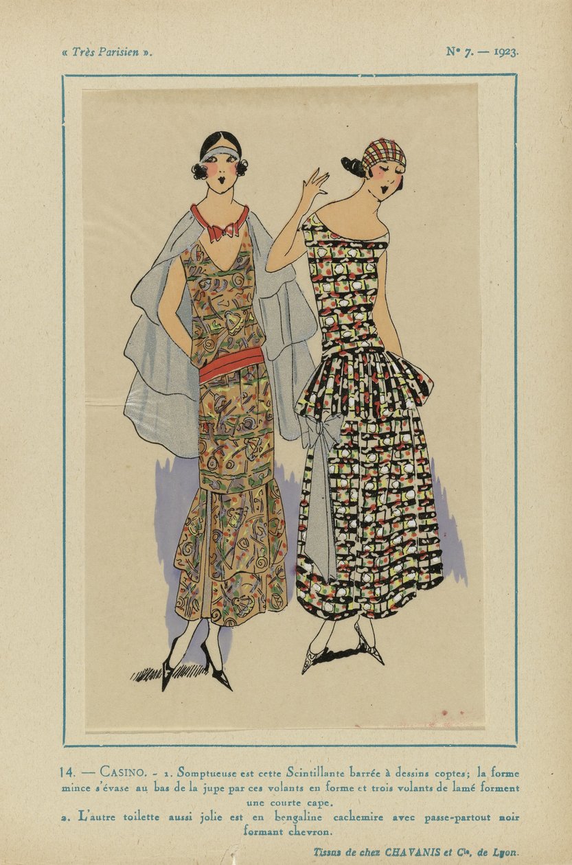Nagyon párizsi, 1923, 7. sz.: 14.- KASZINÓ. / 1. Pazar ez a Szikrázó... alkotó: Anonymous