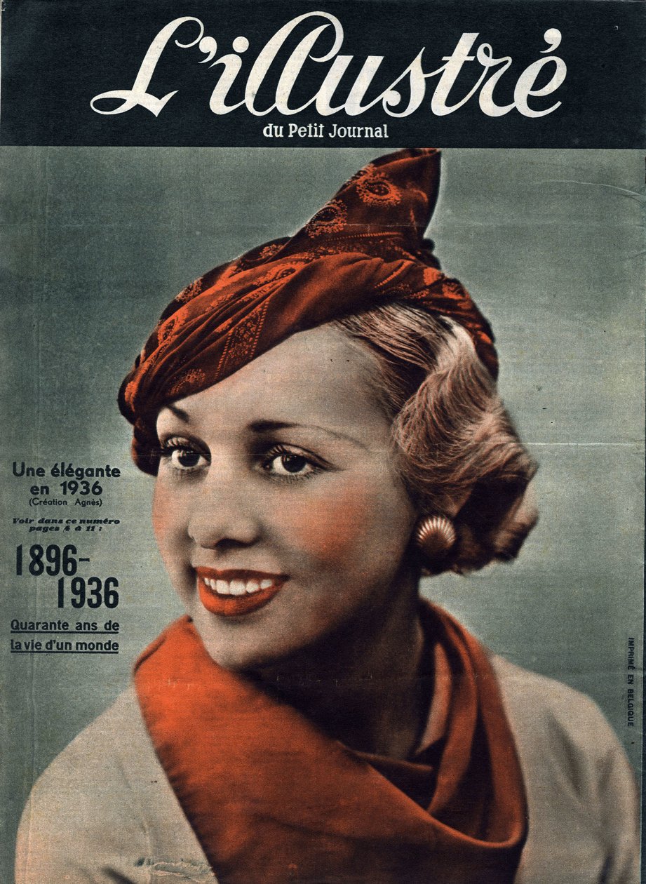 1896-1936: egy világ életének negyven éve. Egy elegáns nő portréja 1936-ból. A „” L