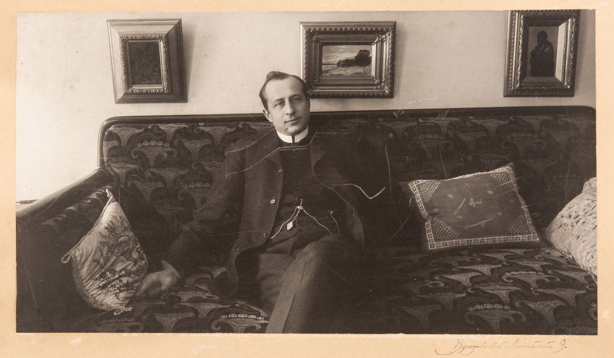 Alexandre Ziloti - Alexander Siloti zongoraművész és karmester (1863-1945) - Anonymous. Fénykép alkotó: Anonymous Anonymous