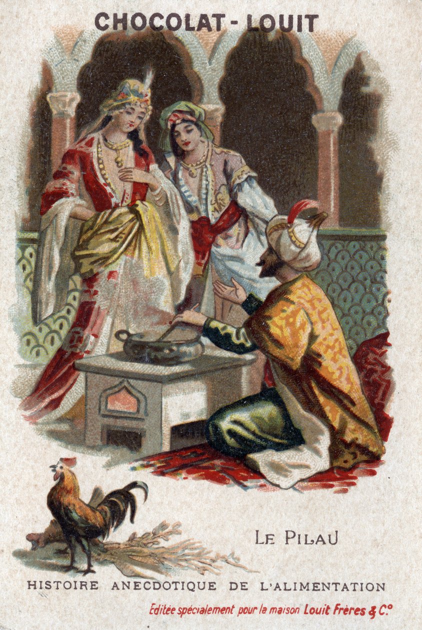 Anekdotikus ételtörténet: a pilau (pulyka). IV. Amurat szultán (vagy IV. Murád). alkotó: Anonymous Anonymous