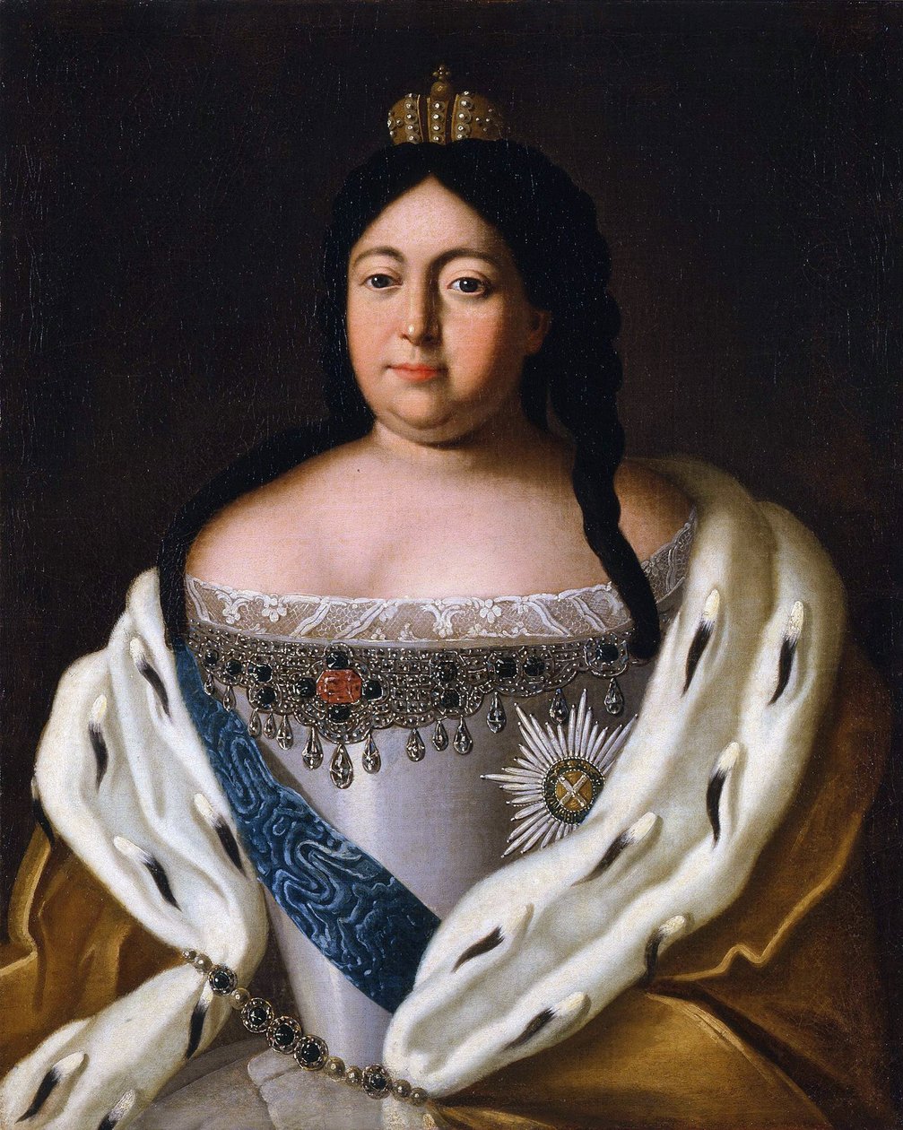 Anna (Oroszország császárnője) Anna Ivanovna – Anna Joannovna császárnő (1693-1740) portréja, Anonymous alkotó: Anonymous Anonymous