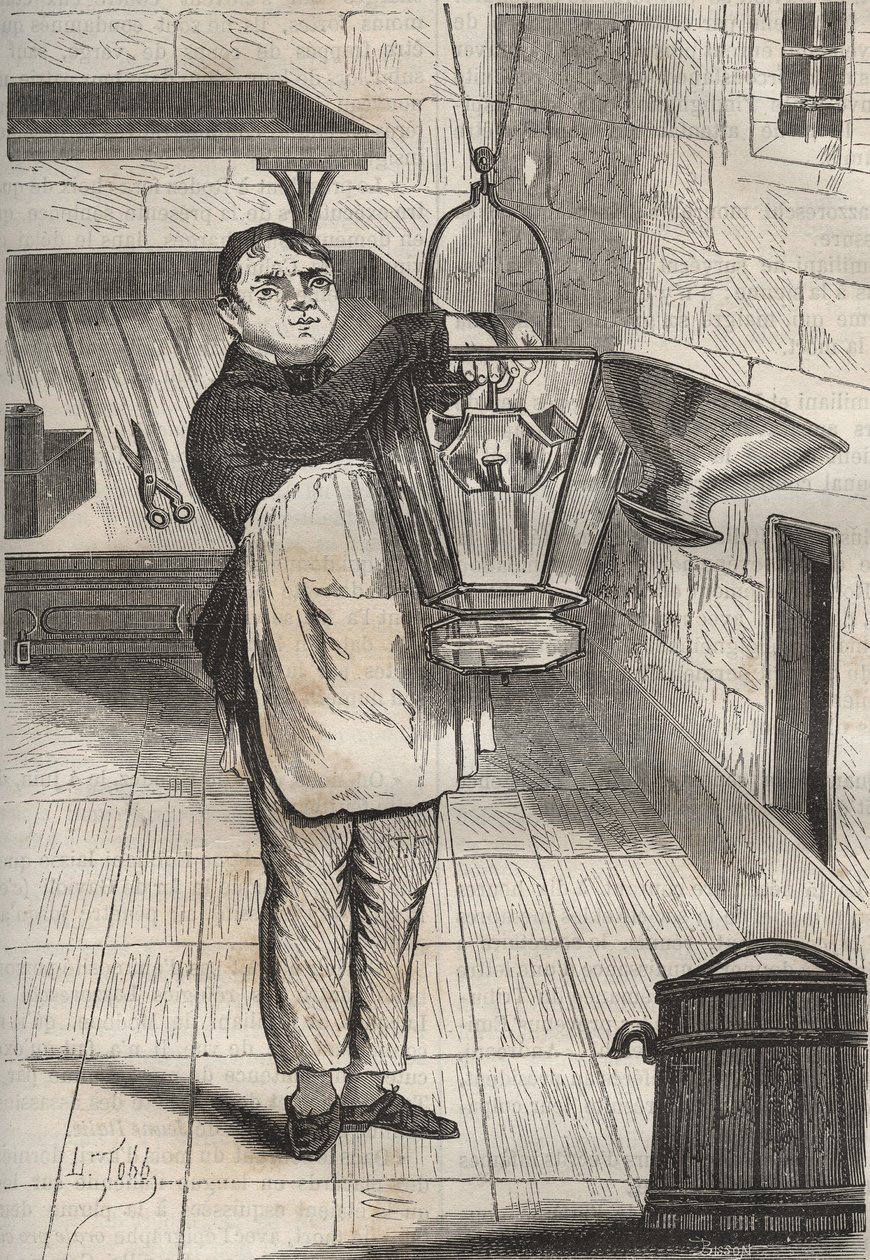 Anthelme Collet (1785-1840) a rocheforti börtönben. Pierre Zaccone (1817-1895) (Colonia Penale - Büntetőtelep) metszet az „Elítéltek története a megalkotásuktól napjainkig” című könyvébe (1877). Magángyűjtemény. alkotó: Anonymous Anonymous