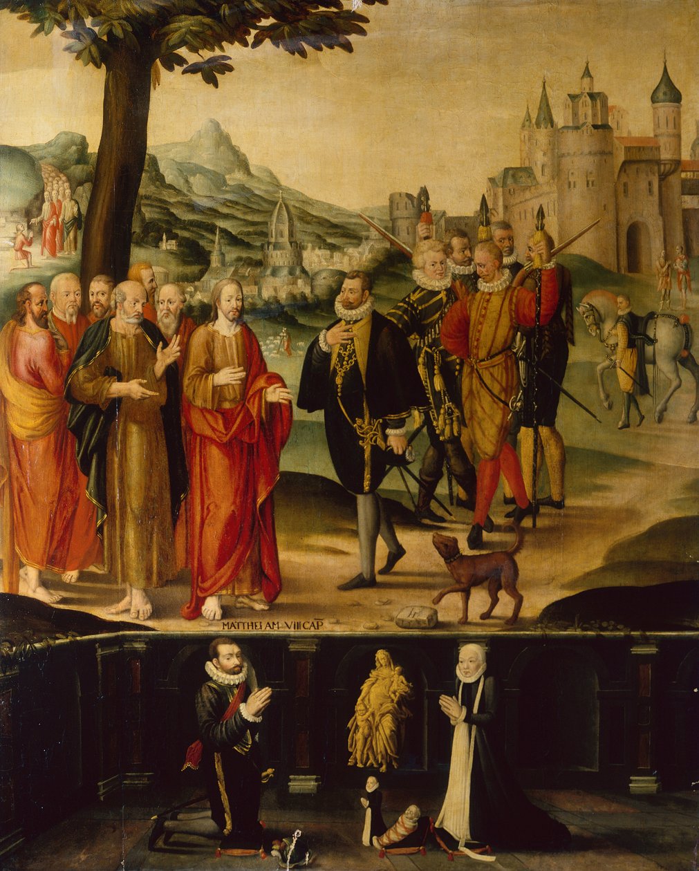 Krisztus és a kapernaumi százados alkotó: Anonymous Anonymous