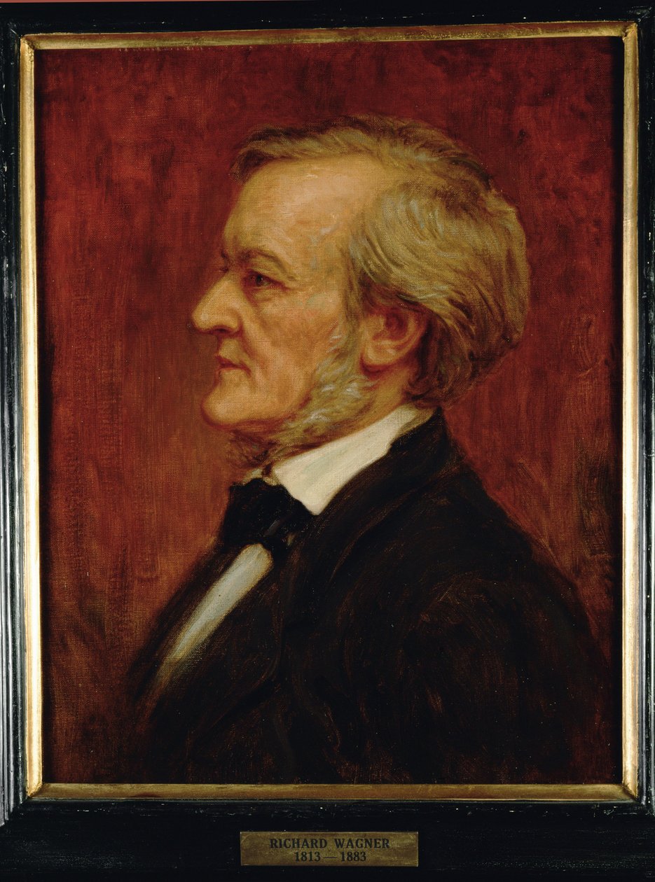 Richard Wagner zeneszerző ... (festmény, vászon) alkotó: Anonymous Anonymous