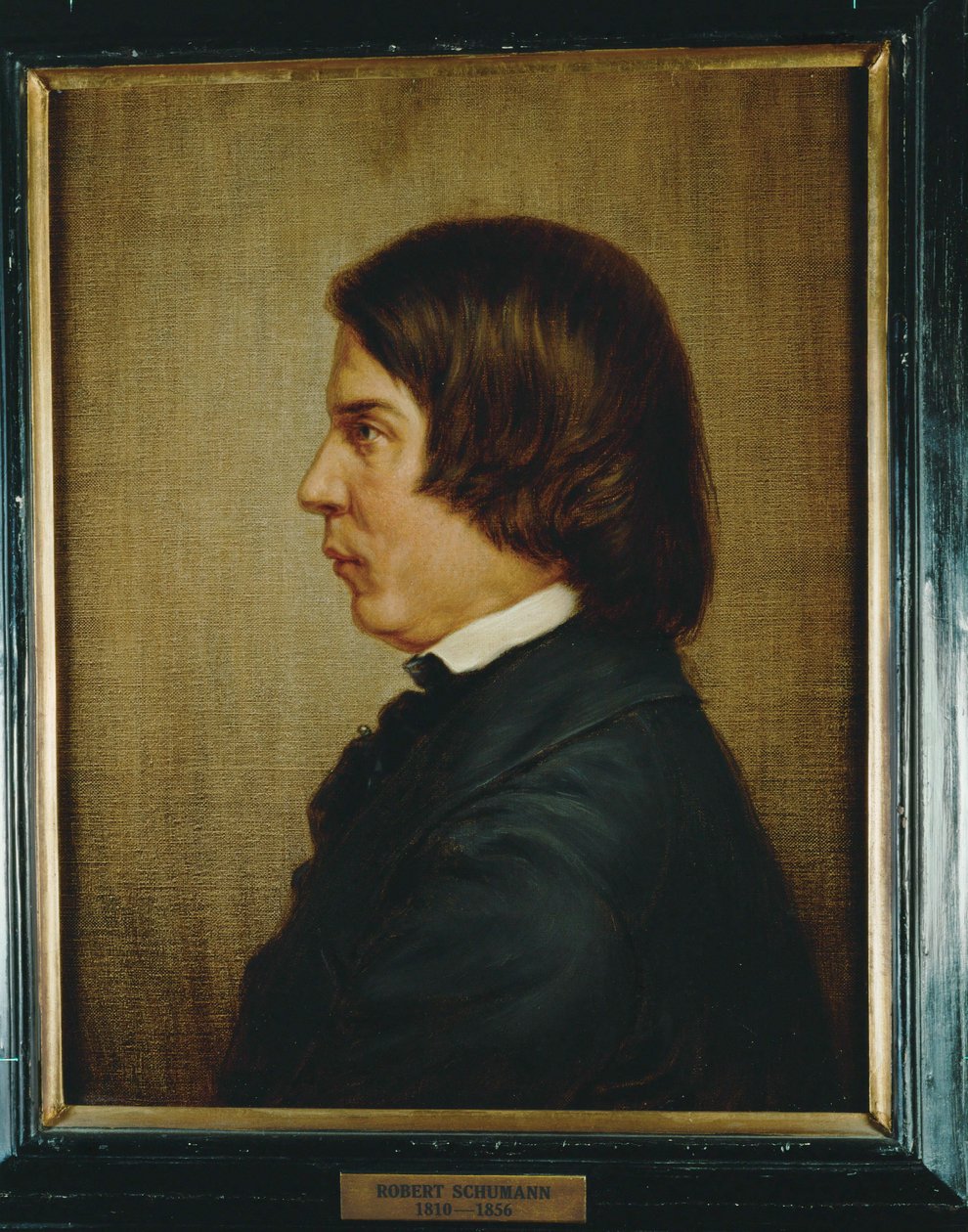 Robert Schumann zeneszerző ... (festmény vászonra) alkotó: Anonymous Anonymous