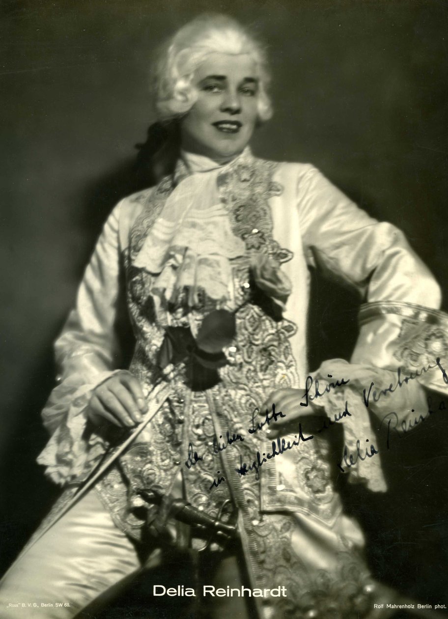 Delia Reinhardt (1892-1974) Wolfgang Amadeus Mozart „A Figaro házassága” című filmjében, Anonymous alkotó: Anonymous Anonymous