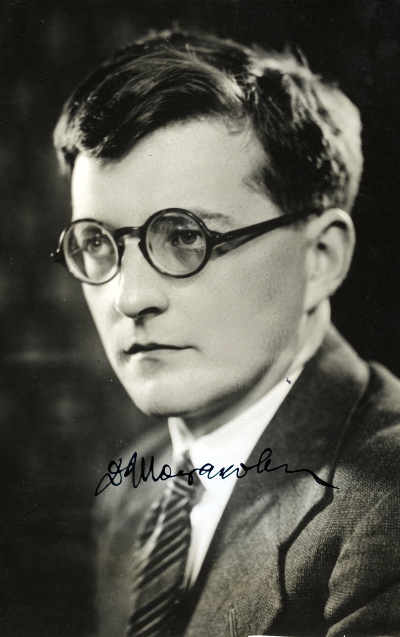 Dmitrij Chostakovitch – A zeneszerző, Dmitrij Sosztakovics (1906-1975) portréja par Anonymous alkotó: Anonymous Anonymous