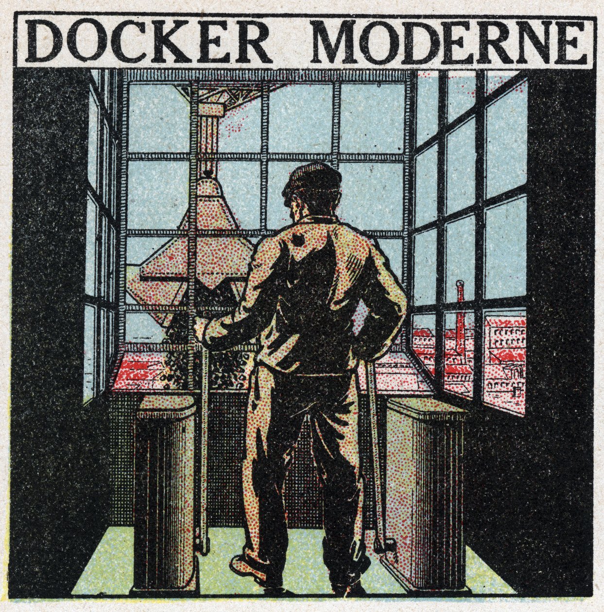 Elektromos szerszámok: modern dokkoló (1920-as évek). Névtelen illusztráció 1925-ből. Magángyűjtemény. alkotó: Anonymous Anonymous