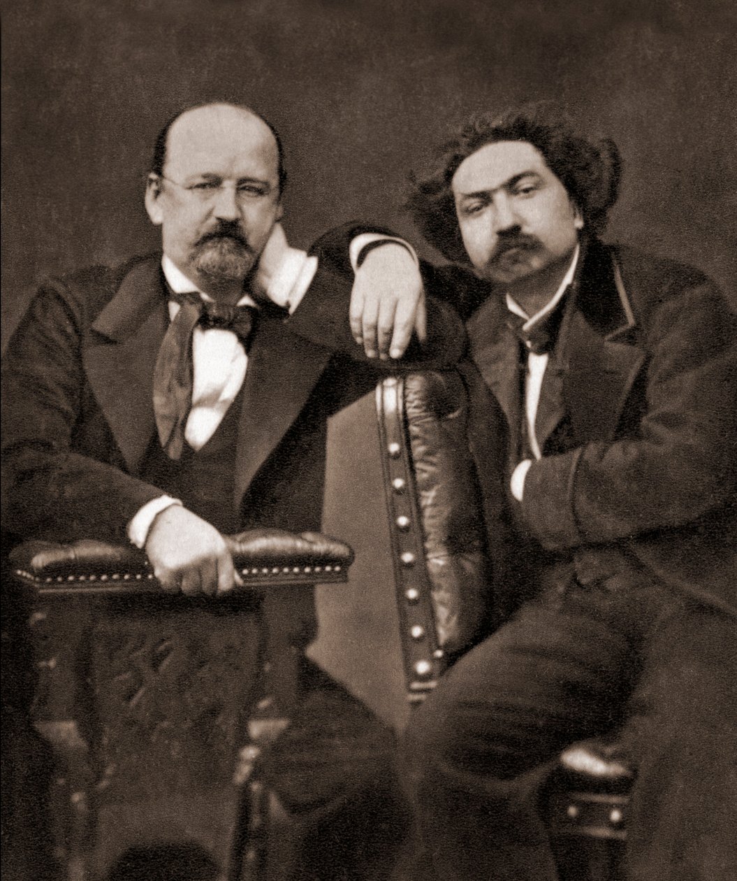Emile Erckmann (1822-1899) és Alexandre Chatrian (1826-1890) alkotó: Anonymous Anonymous