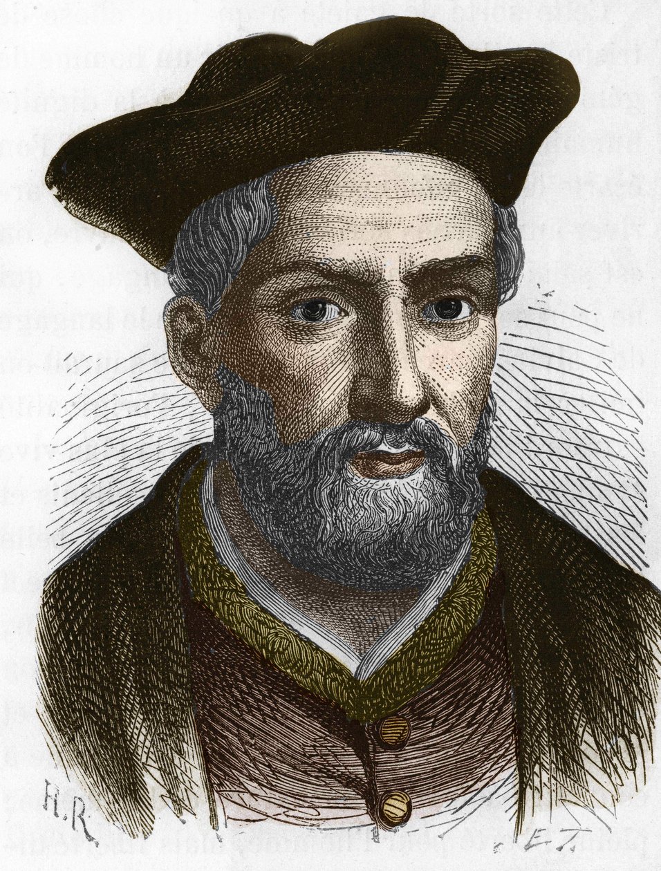 François Rabelais (1495-1553), francia író. alkotó: Anonymous Anonymous