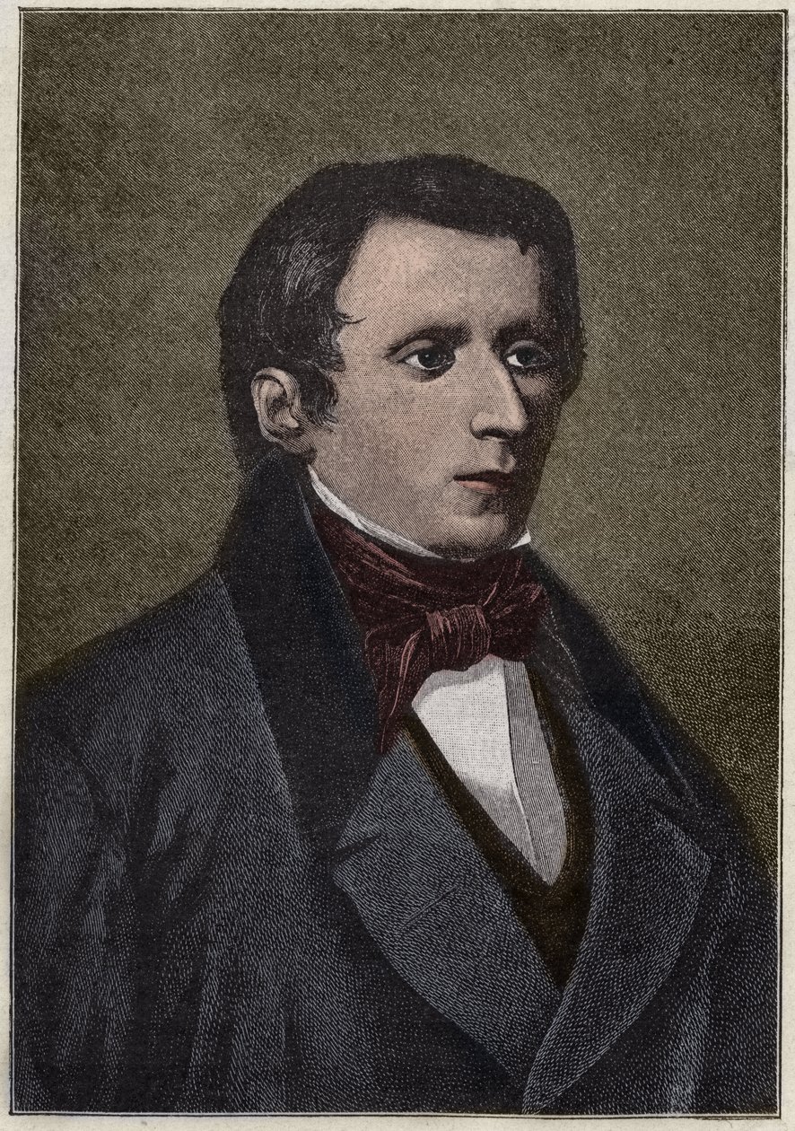 Giacomo Leopardi: (1798-1837), olasz költő. alkotó: Anonymous Anonymous