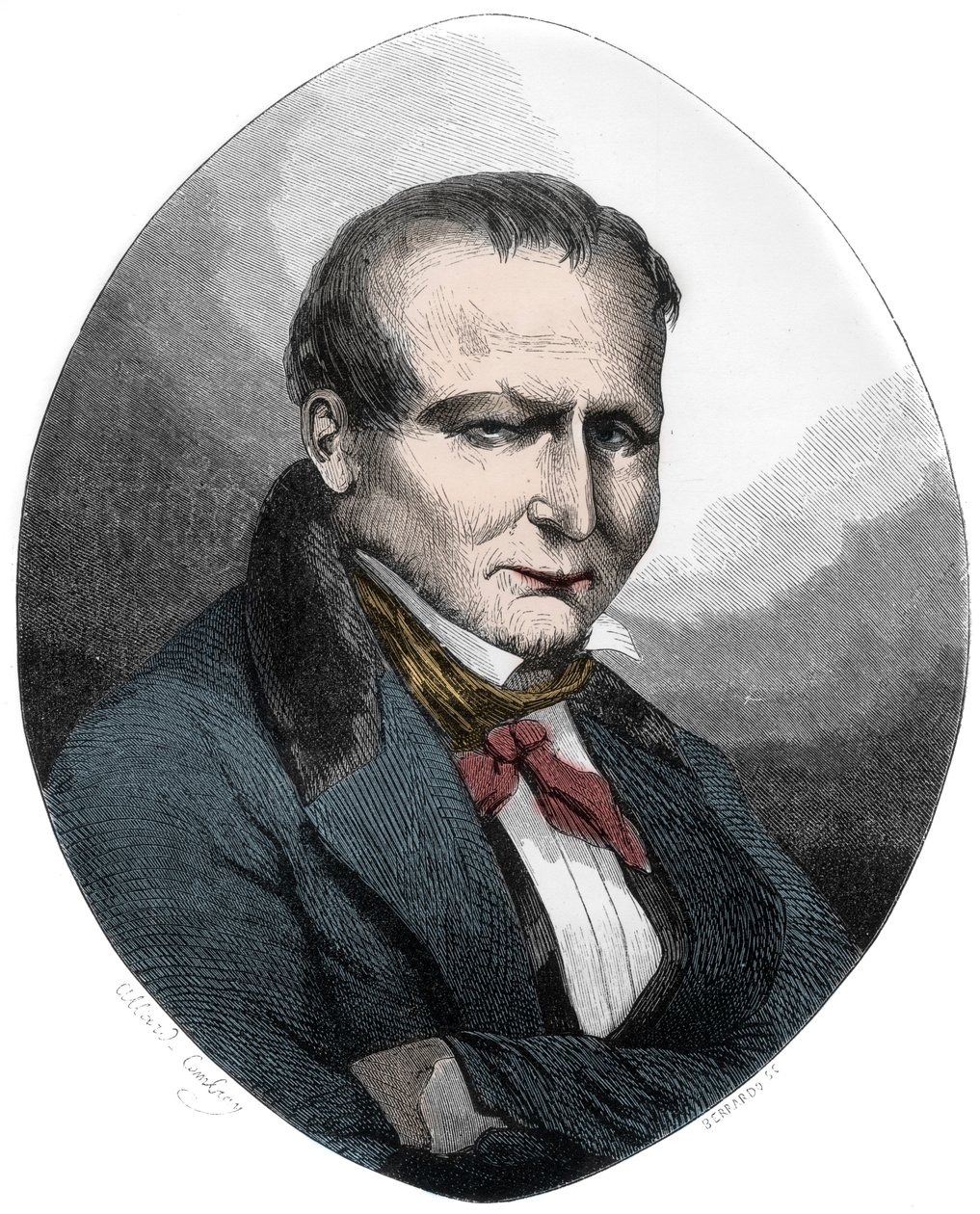 Giuseppe Marco Fieschi, a fő összeesküvő a Lajos Fülöp francia király életére 1835 júliusában – Giuseppe Fieschi (1790-1836), francia összeesküvő, aki 1835. június 28-án támadást követett el a pokolgép ellen Louis-Philip ellen. alkotó: Anonymous Anonymous