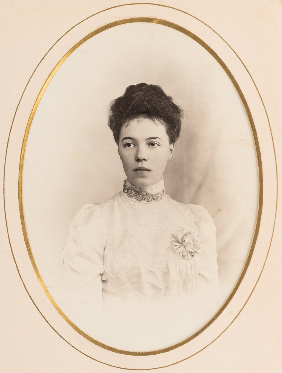Olga Alekszandrovna orosz nagyhercegnő (1882-1960), névtelen. Albumin Photo. Magángyűjtemény alkotó: Anonymous Anonymous
