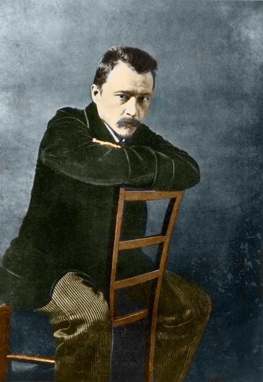 Hugo Wolf. osztrák zeneszerző. 1860-1903. alkotó: Anonymous Anonymous