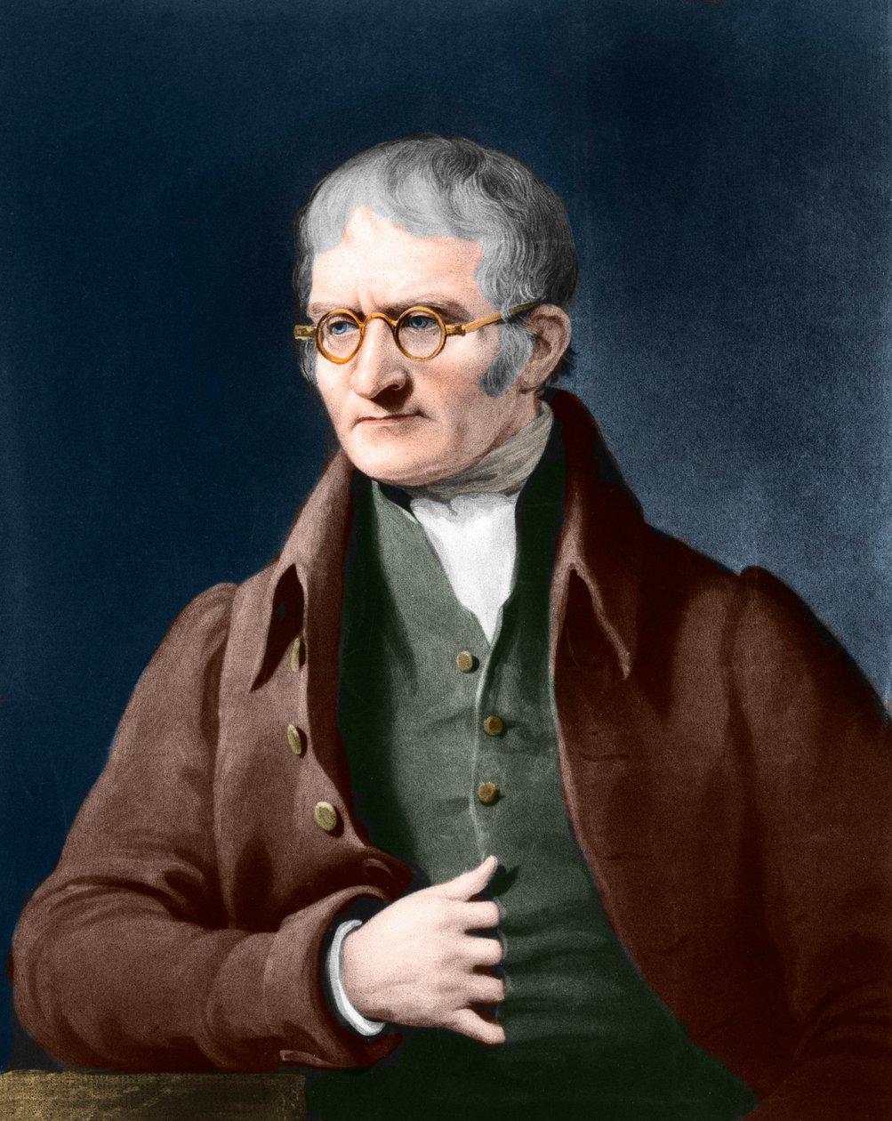 John Dalton (metszet), Lonsdale, James (1777-1839) (utána) alkotó: Anonymous Anonymous