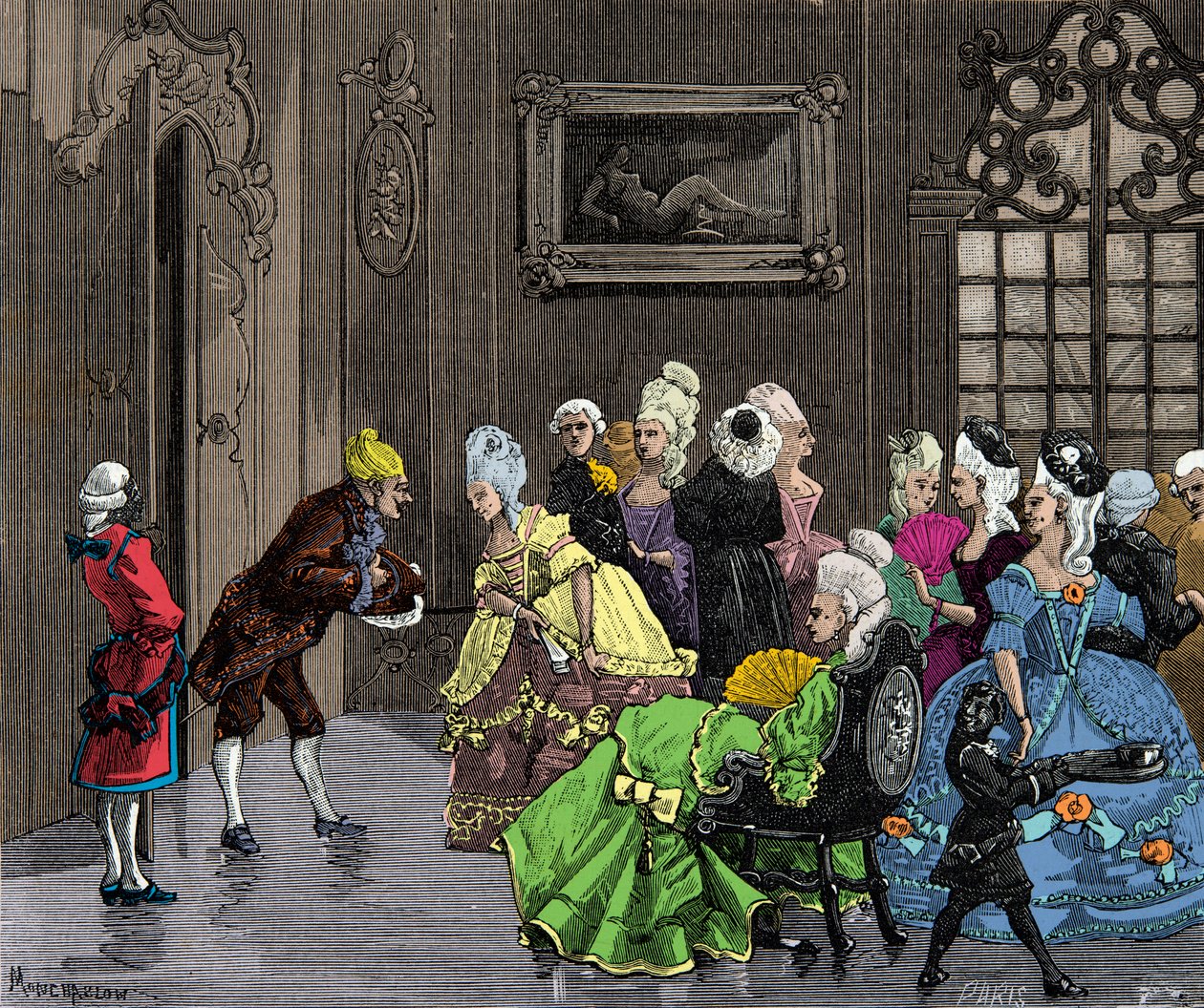 Joseph (Giuseppe) Balsamo (1743-1795), dit Alessandro Comte de Cagliostro, amelyet a nemesség kapott Versailles-ban 1750 körül, Metszet, Magángyűjtemény alkotó: Anonymous Anonymous