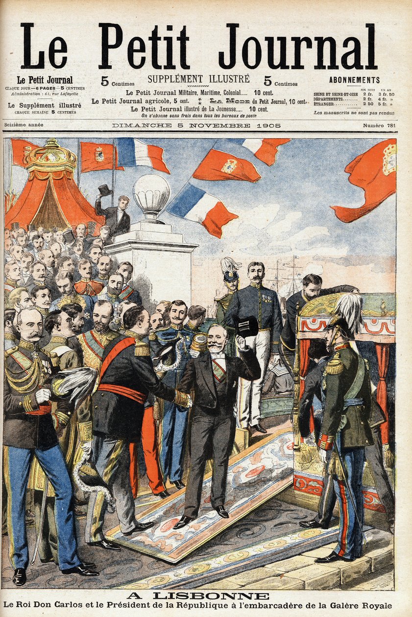 Don Carlos király (Portugália I. Károly alkotó: Anonymous Anonymous