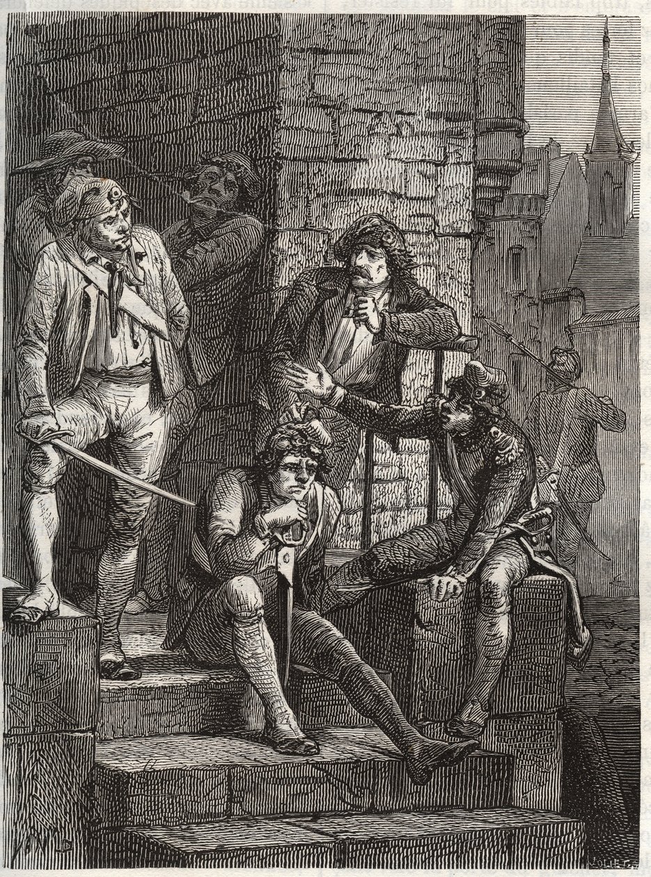 A Maillard Band a forradalom alatt (Stanislas Marie Maillard alkotó: Anonymous Anonymous