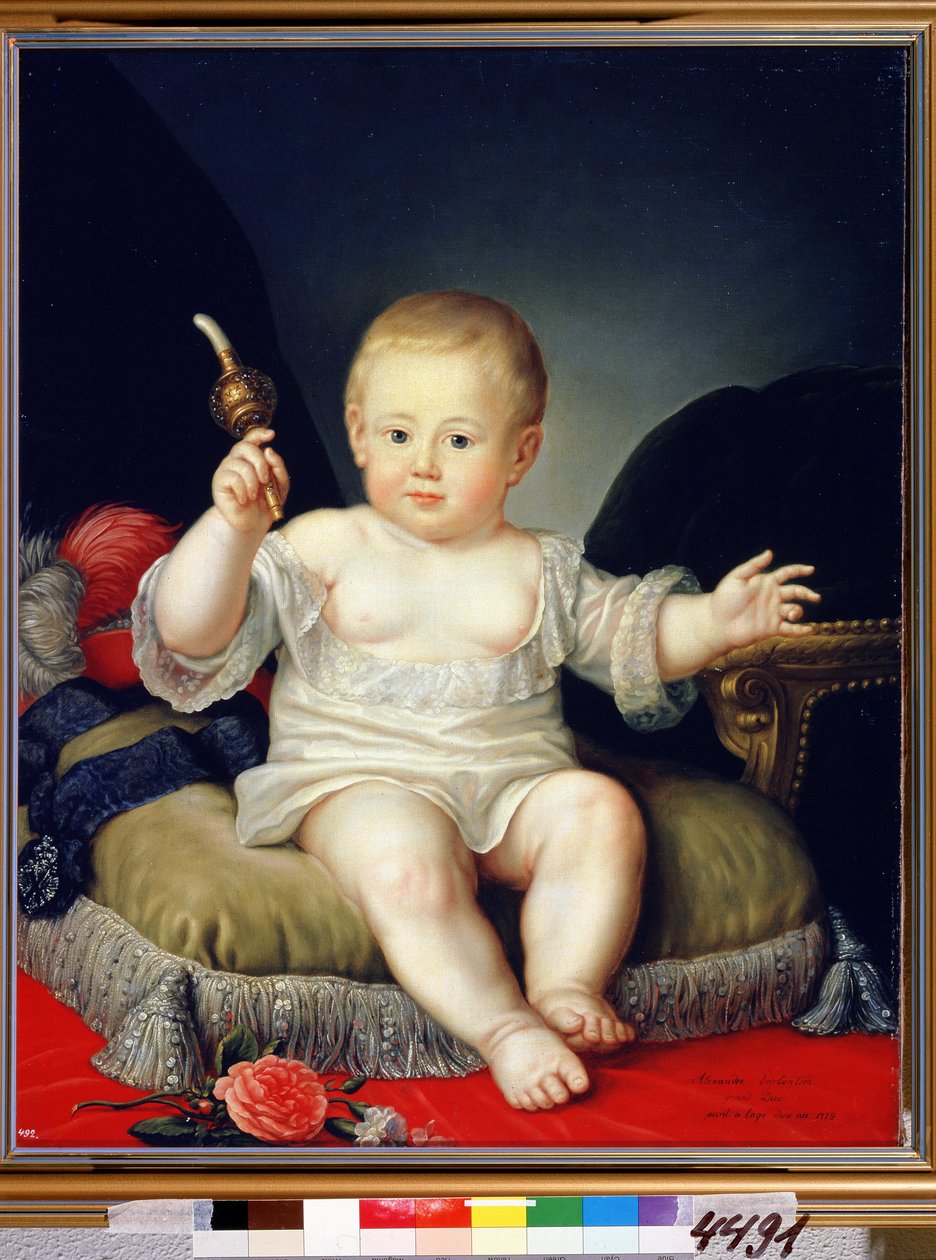 Alekszandr Pavlovics nagyherceg gyermekkora (I. Sándor Romanov alkotó: Anonymous Anonymous
