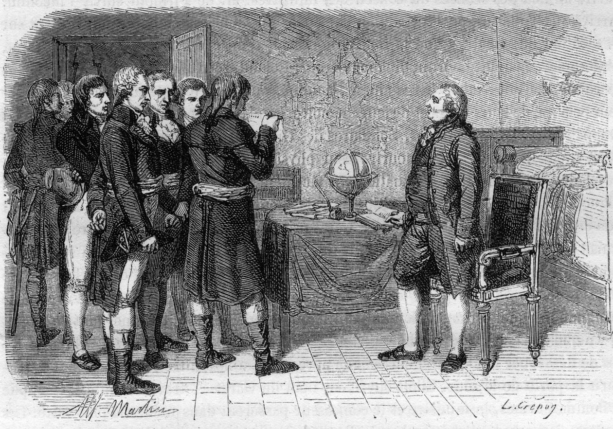 XVI. Lajos francia király halálos ítéletet kapott, Le Temple alkotó: Anonymous Anonymous