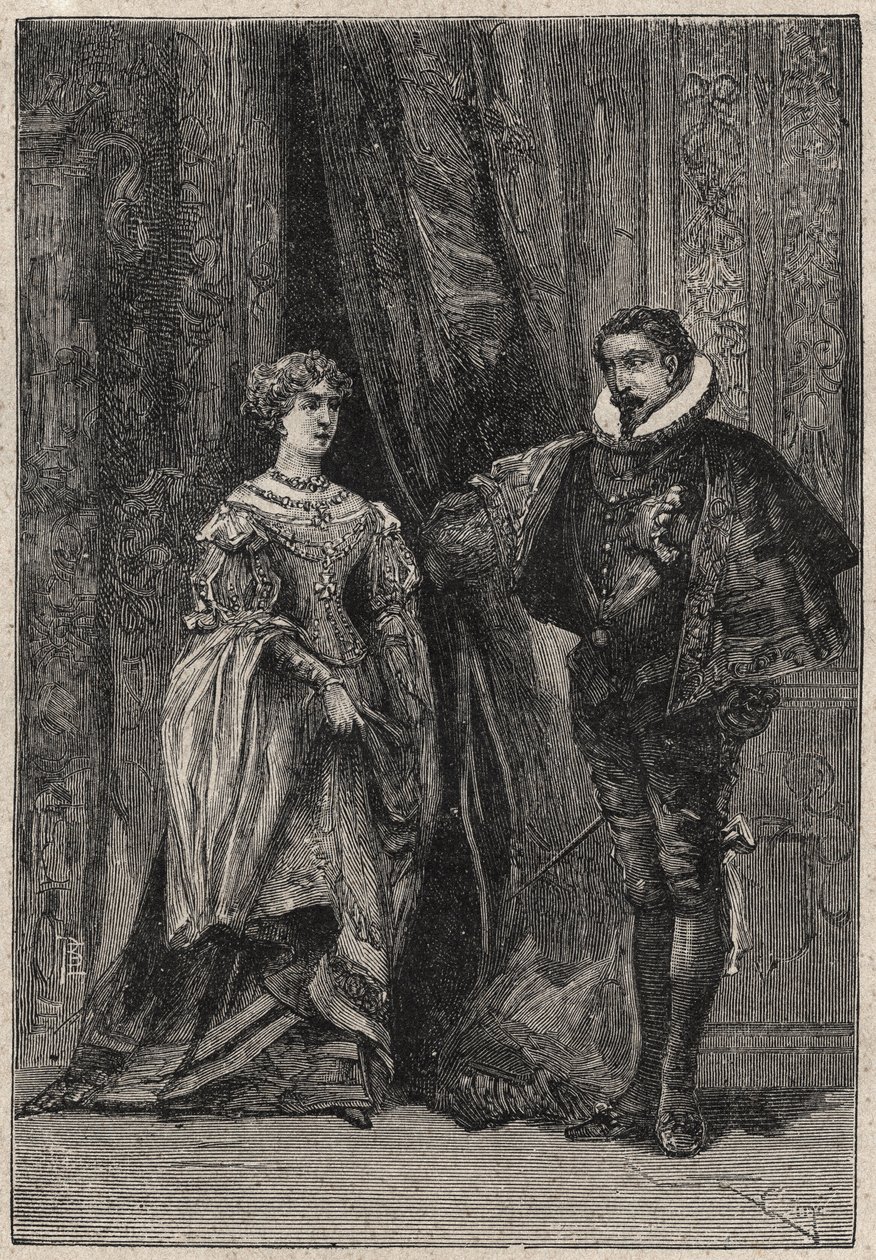 Lucrezia Borgia és első férje, Giovanni Sforza d
