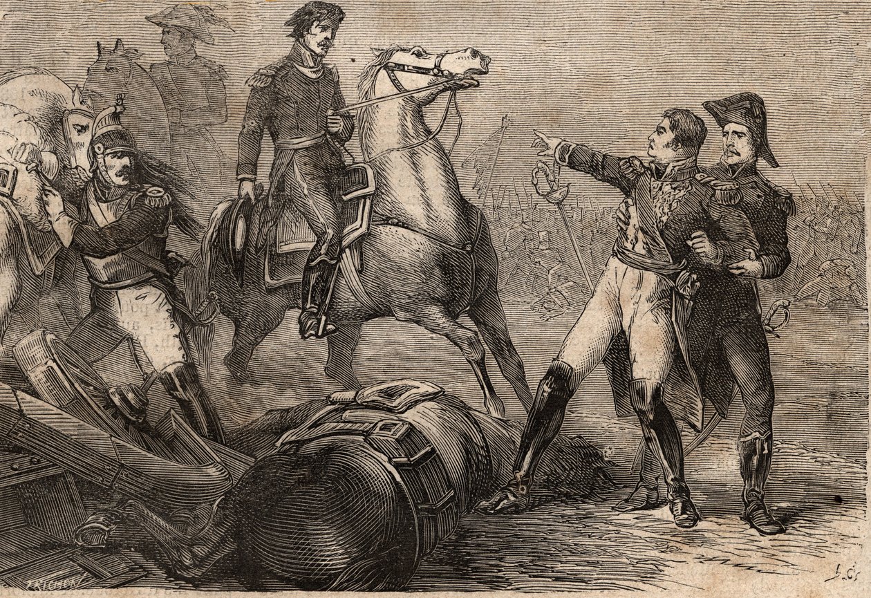 Napóleoni háborúk 1813-15 - Ligny-i csata (Belgium), 1815. június 16-án - Jean-Baptiste Girard halála - Girard tábornok halála. Ligny-i csata (1815. június 16.): megsebesült a csatatéren, Girard tábornok (1775-1815), hazatelepült Párizsba, június 27-én hal alkotó: Anonymous Anonymous