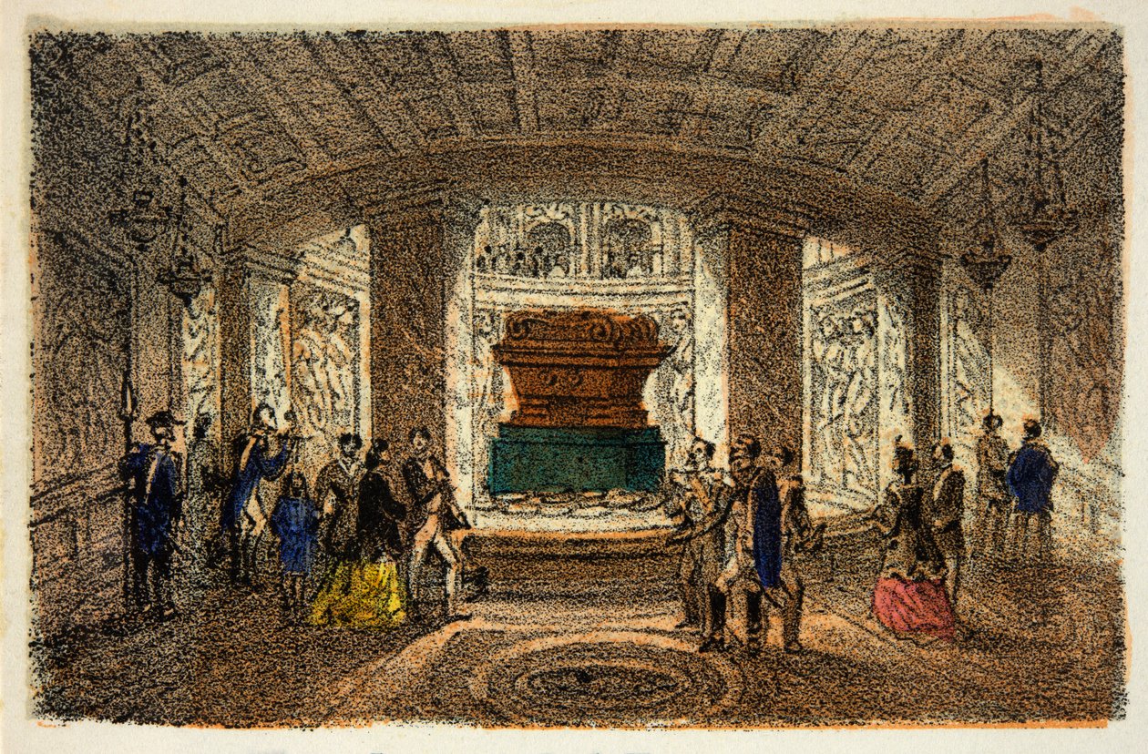 Párizs 1874: A császár sírja, Magángyűjtemény alkotó: Anonymous Anonymous